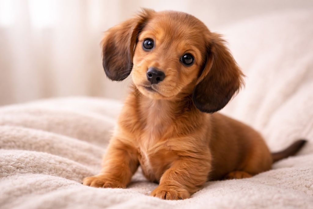 Sottobicchiere Con Cucciolo Di Basset Hound – 9,5x9,5 Cm, Stampa Lucida E Retro In Sughero, Simpatico Regalo Per Amanti Degli Animali